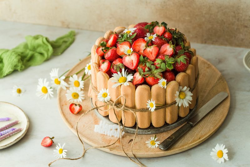 Decorated cake